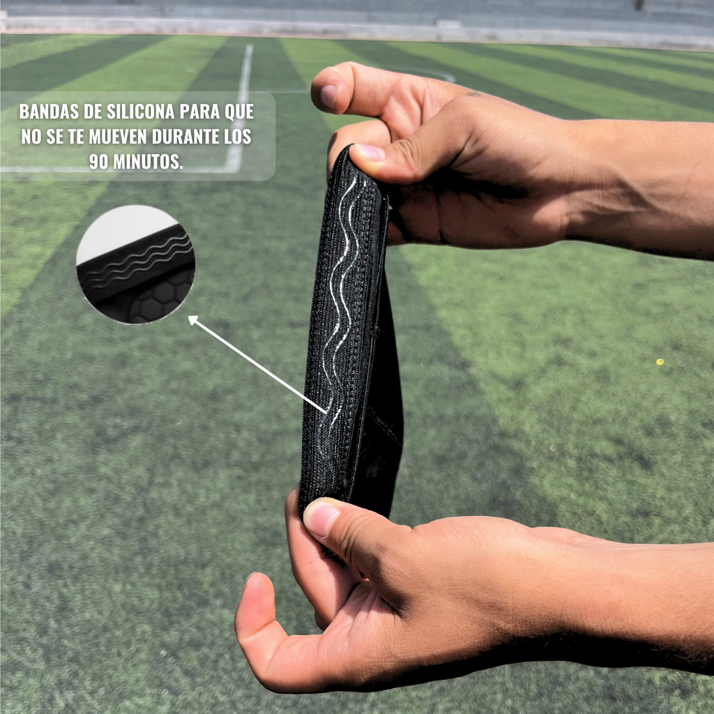 Canilleras integradas tipo calcetín MegaShin™